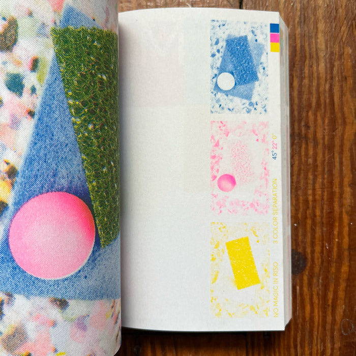 No Magic in Riso - A bilingual risograph tool book – 50 Watts Books