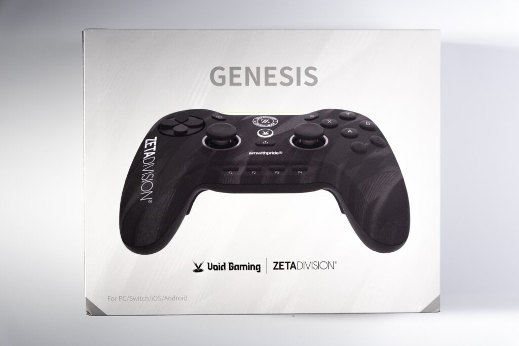 VOID GENESIS PC用ゲームコントローラー ブラック 日本発ゲーミング