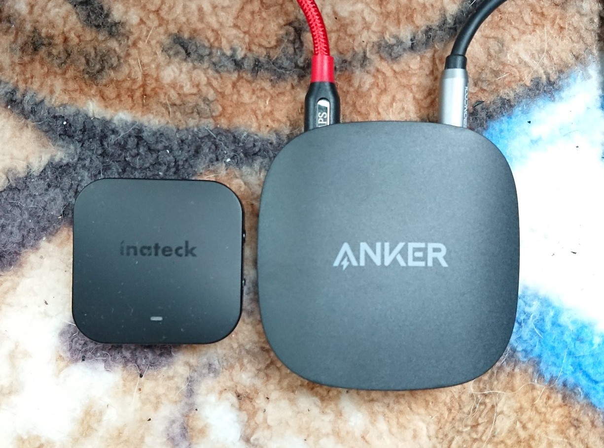 Bluetooth5.0／apt-X HD対応オーディオアダプタ、ANKER Soundsync