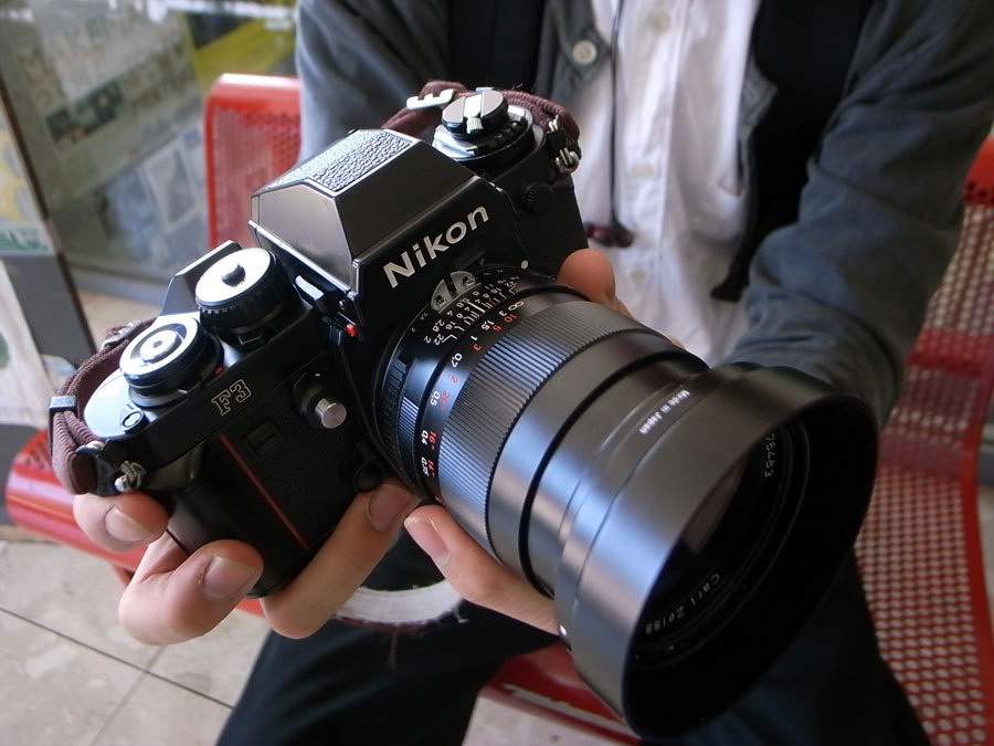 tokyo camera style — Musashino Art University Nikon F3 with Zeiss