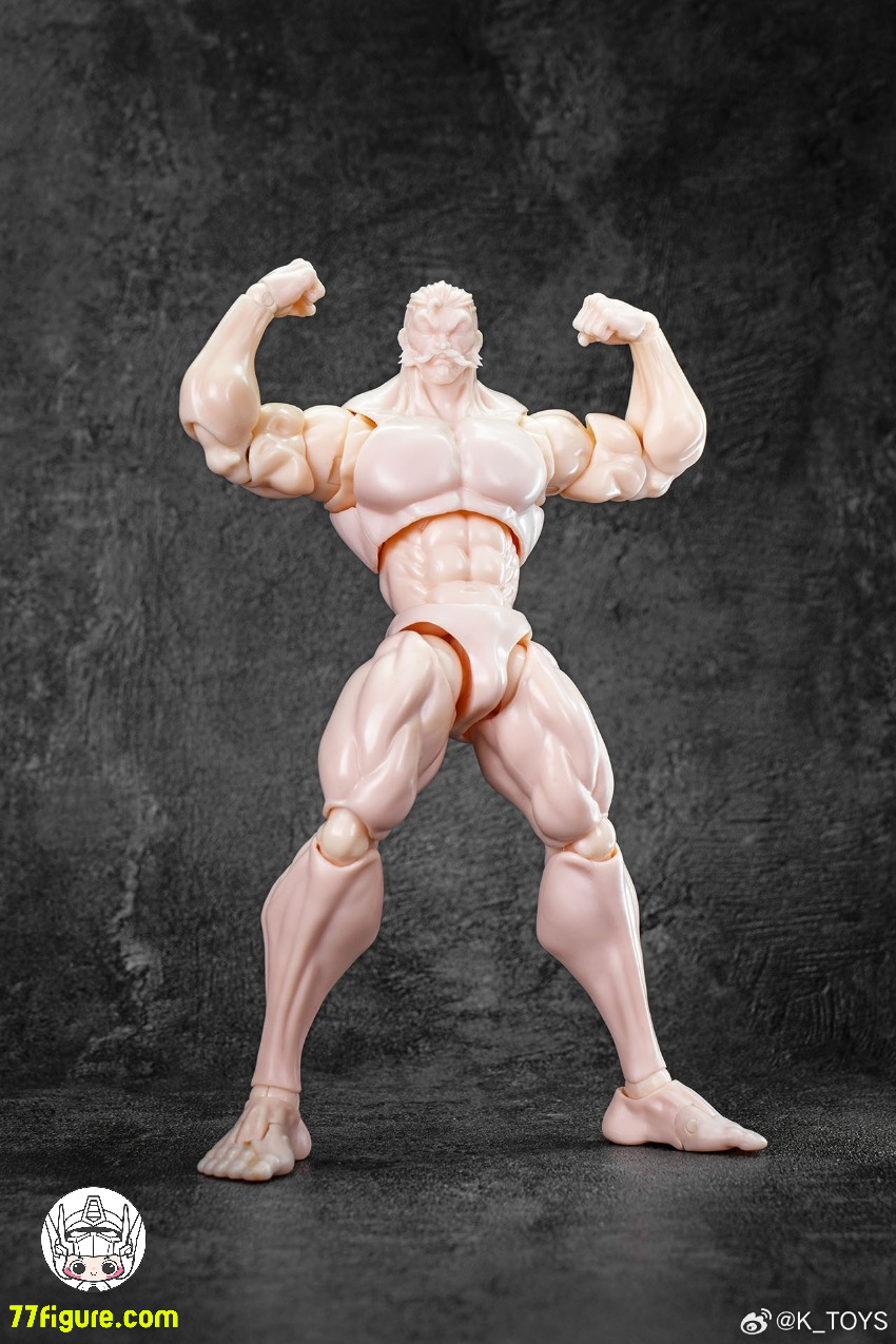 K Toys 1/12 KT01 強く筋肉質 可動男性素体 - 77figure.com