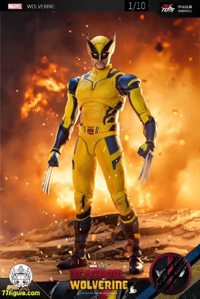 中動玩具 1/10 『デッドプール&ウルヴァリン』ウルヴァリン 塗装済み