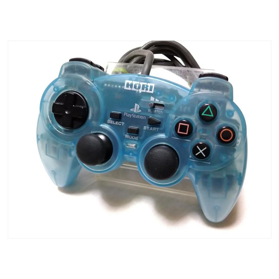 国内版PS]HORI アナログ振動パッド クリアブルー[箱、取説なし](中古