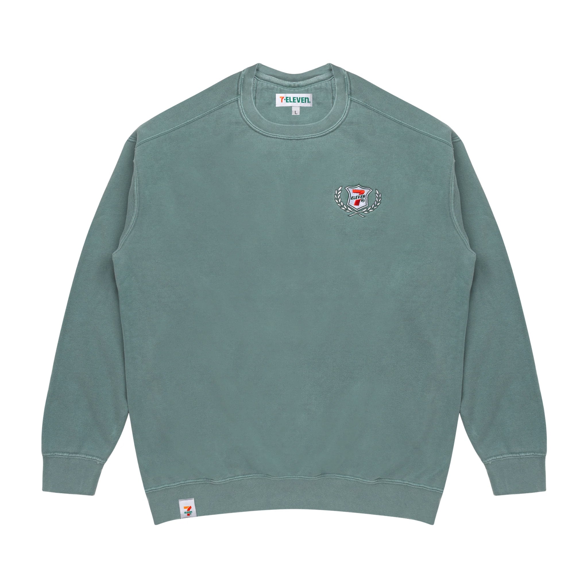 Crest Washed Crewneck – 7Collection™