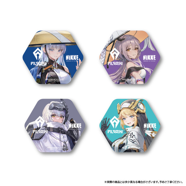 セブンネット限定】勝利の女神:NIKKE 3周年記念 缶バッジ 4個セット