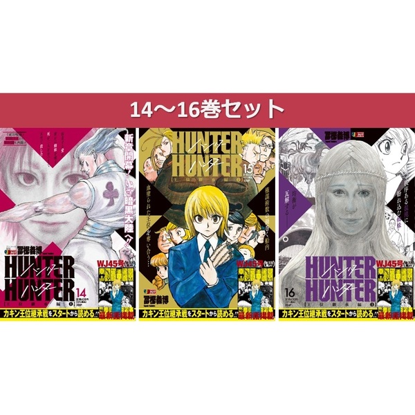 HUNTER×HUNTER 14～16巻セット（集英社ジャンプリミックス） 通販