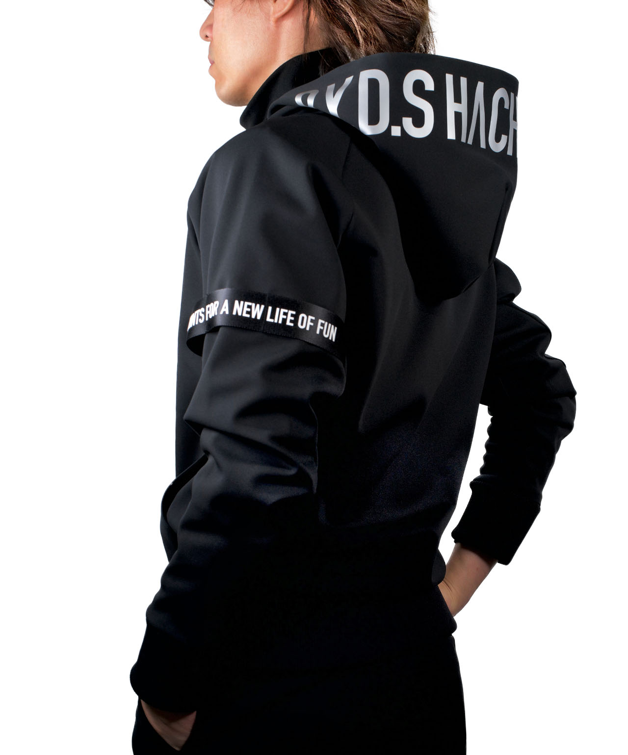 8YARDS / BIG HOODIE | Black