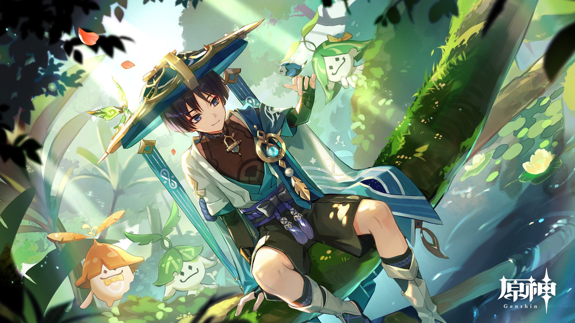 原神】スカラマシュ（放浪者）の公式イラスト | 原神攻略まとめ│9-gld