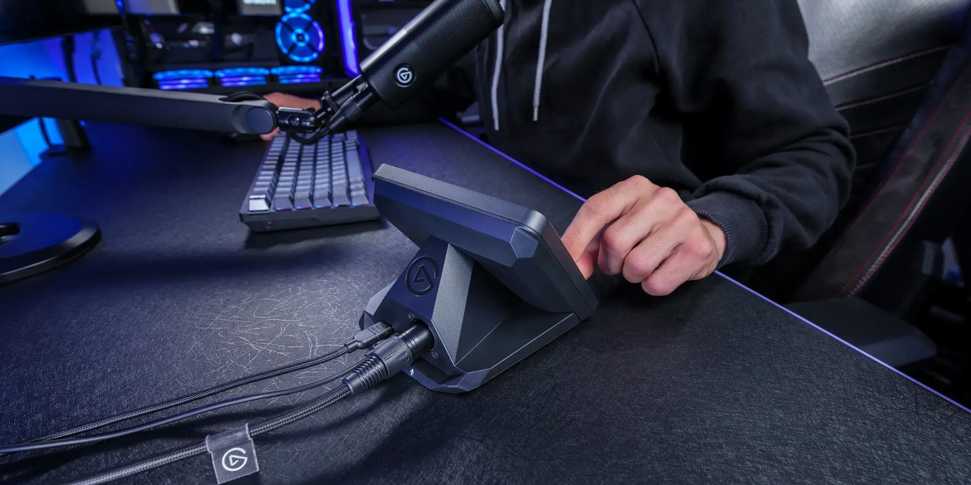 Elgato's new XLR dock and USB hub makes the Stream Deck+ more