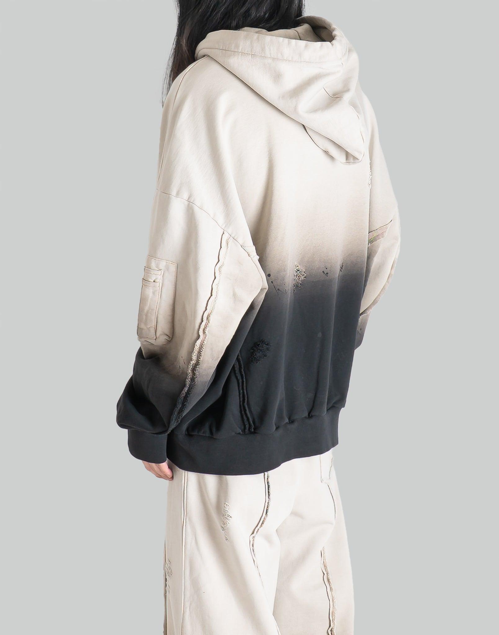 FENG CHEN WANG DECONSTRUCTION ZIP HOODIE – 082plus