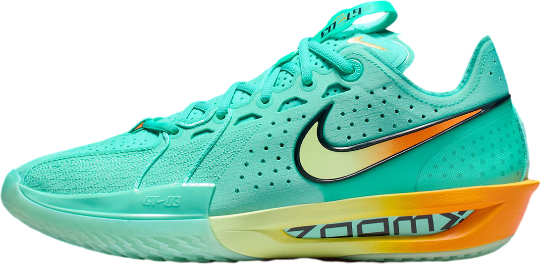 Nike Zoom GT Cut 3 Bleached Turquoise / Barely Volt - Oct 2025
