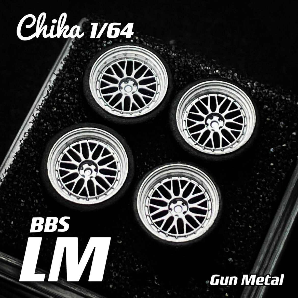 1/64スケールホイール8.9mm 9.7mmチカBBS LM VSXX – 164model