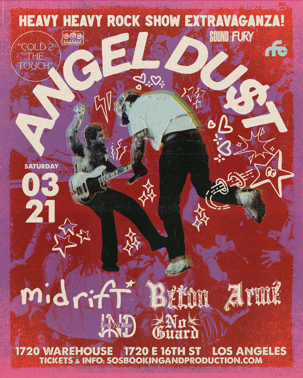 Angel Du$t, Midrift, Beton Arme & Leave No Doubt | 1720 | Los Angeles