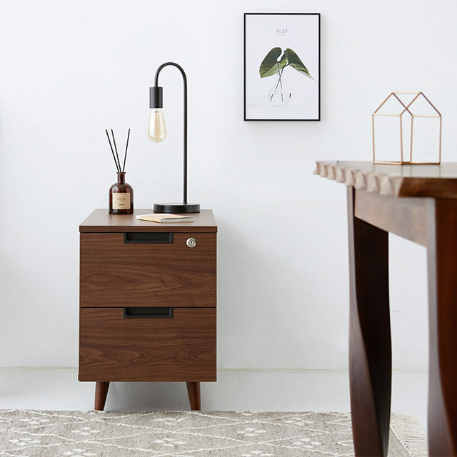 MONTAC 引き出し付きサイドテーブル｜鍵付きチェスト – 1acspaces