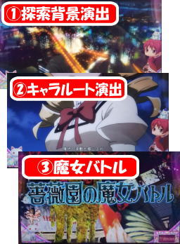 通常時概要:SLOT魔法少女まどか☆マギカA - 【一撃】パチンコ