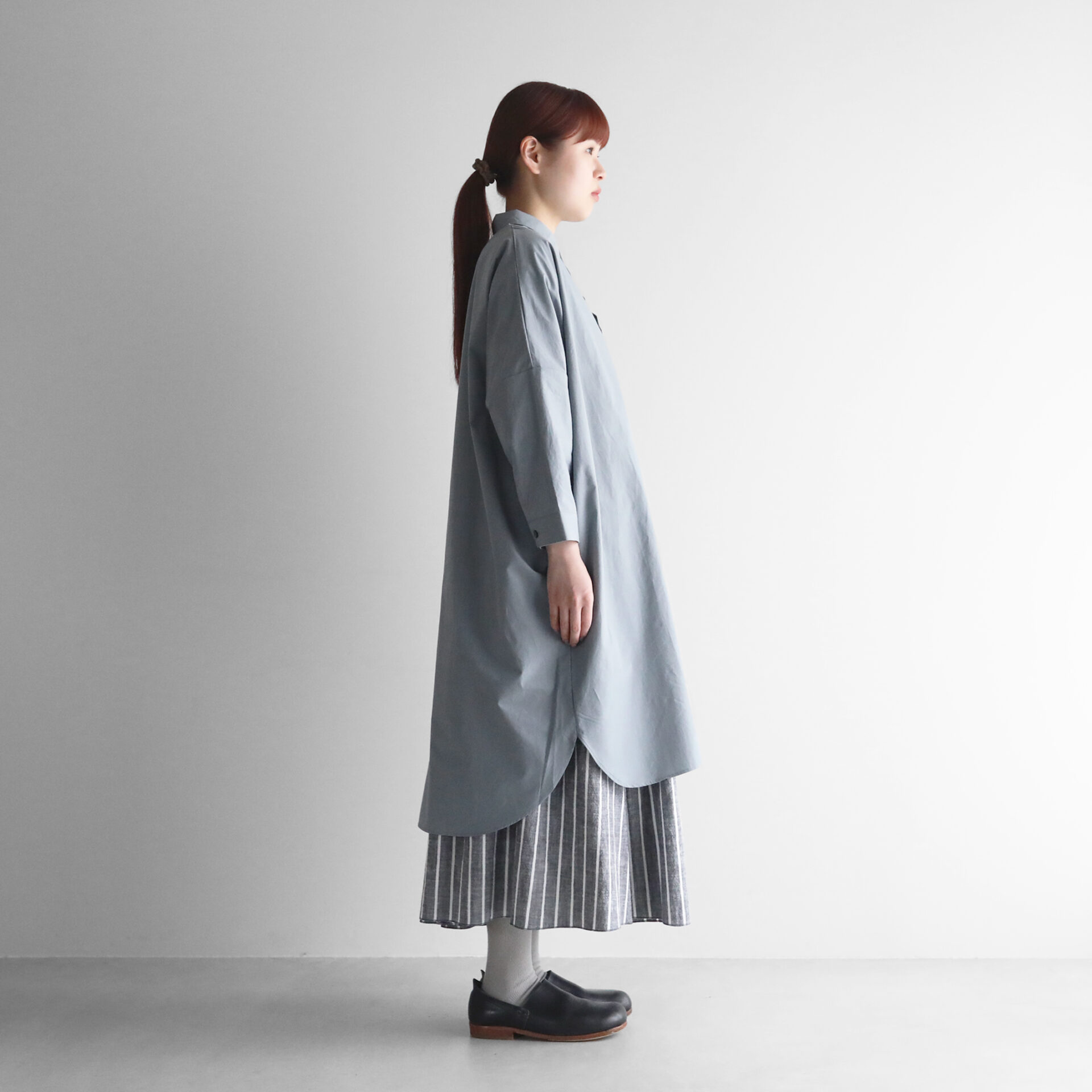 ほぼ日コラボ］タイプライタークロスロングシャツ 004をリリースしま