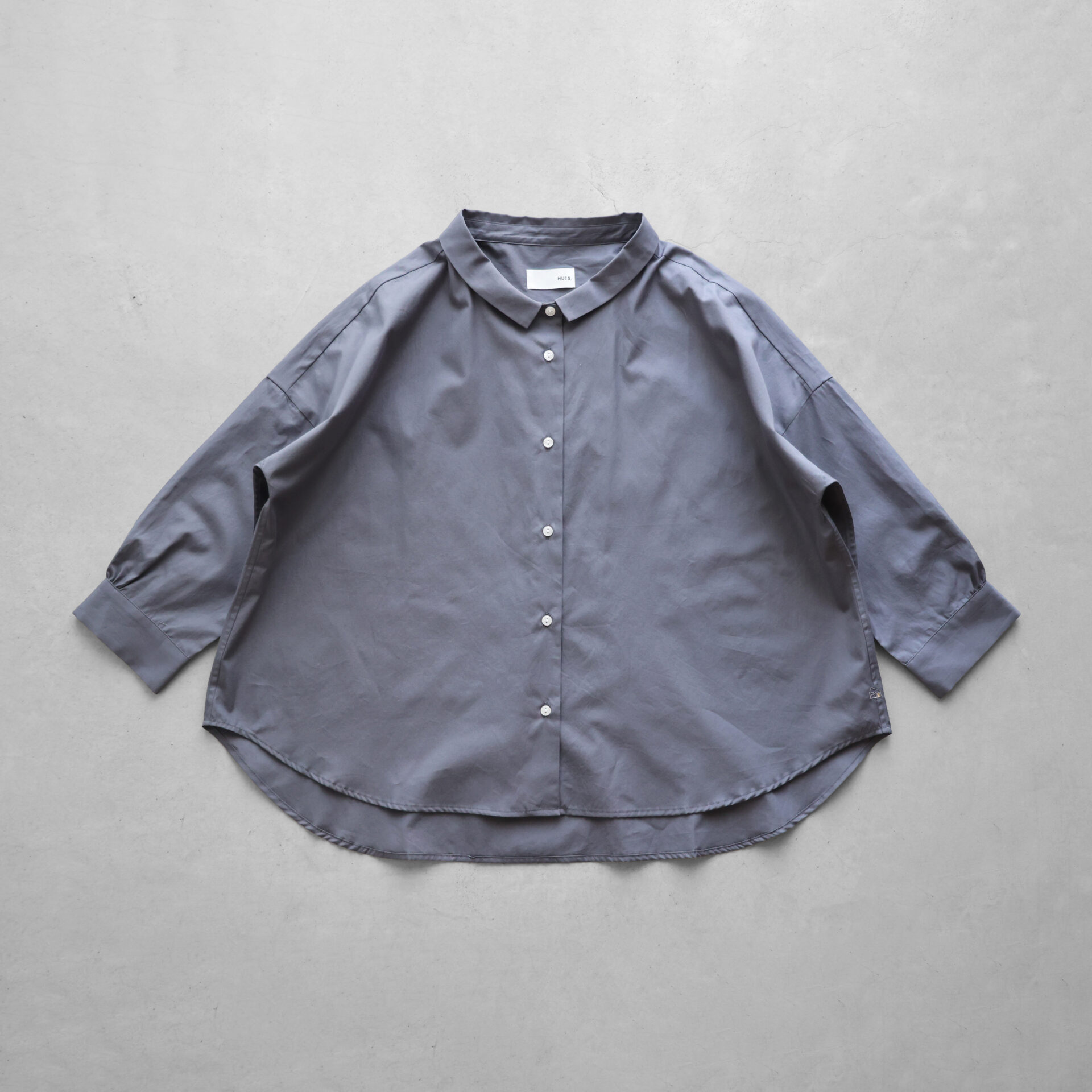 8分袖ギザコットンブロードワイドブラウス【レディス】U108をリリース