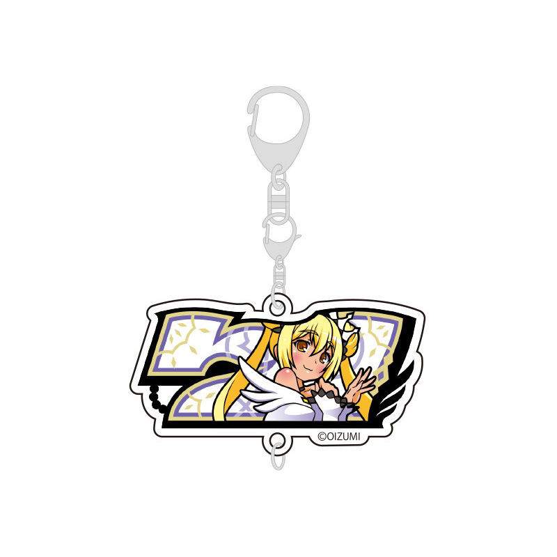 パチスロ1000ちゃん 連結アクリルキーホルダー（白7図柄）｜1000ちゃん