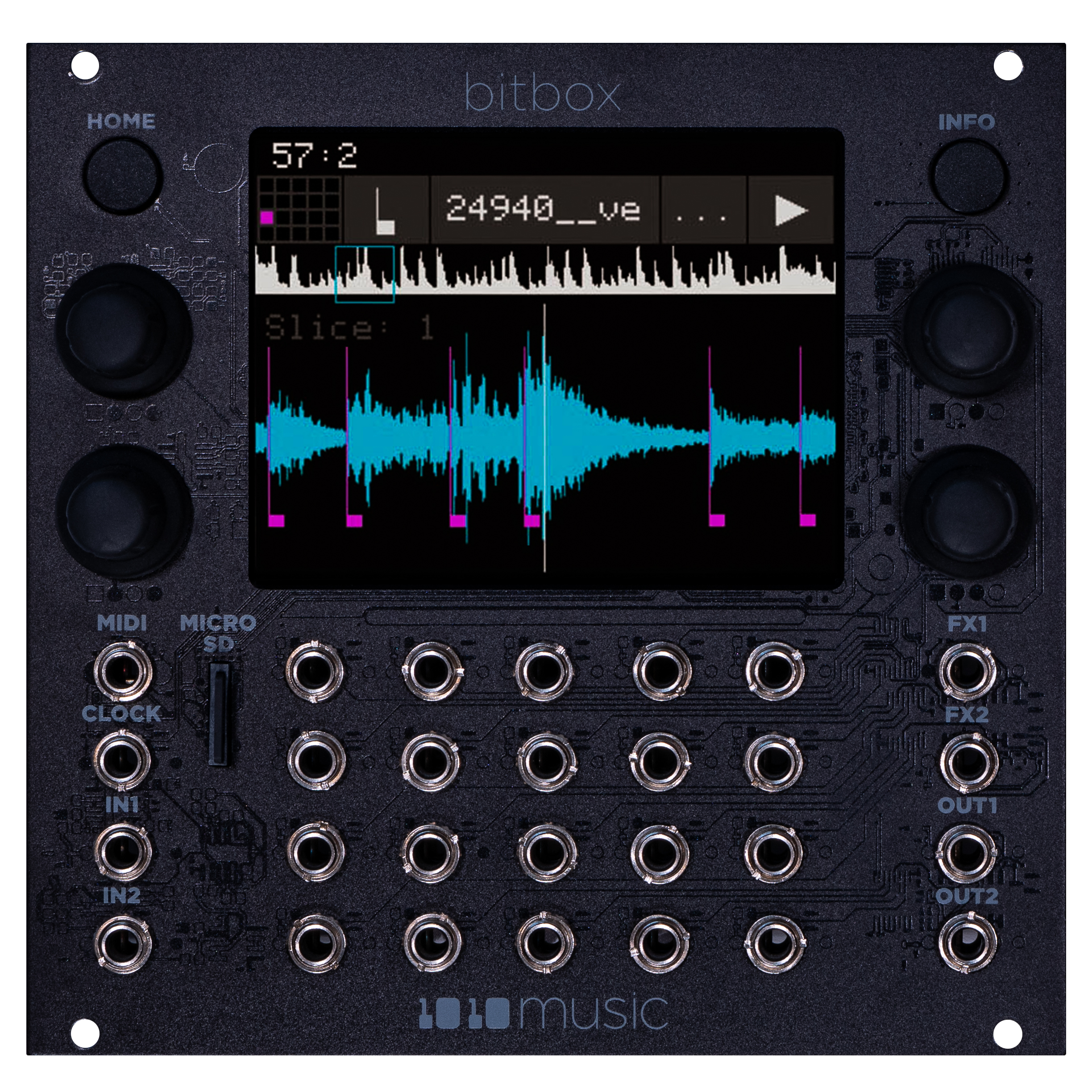 Bitbox mk2 black edition - Intuitive Sampling Module - 1010music LLC
