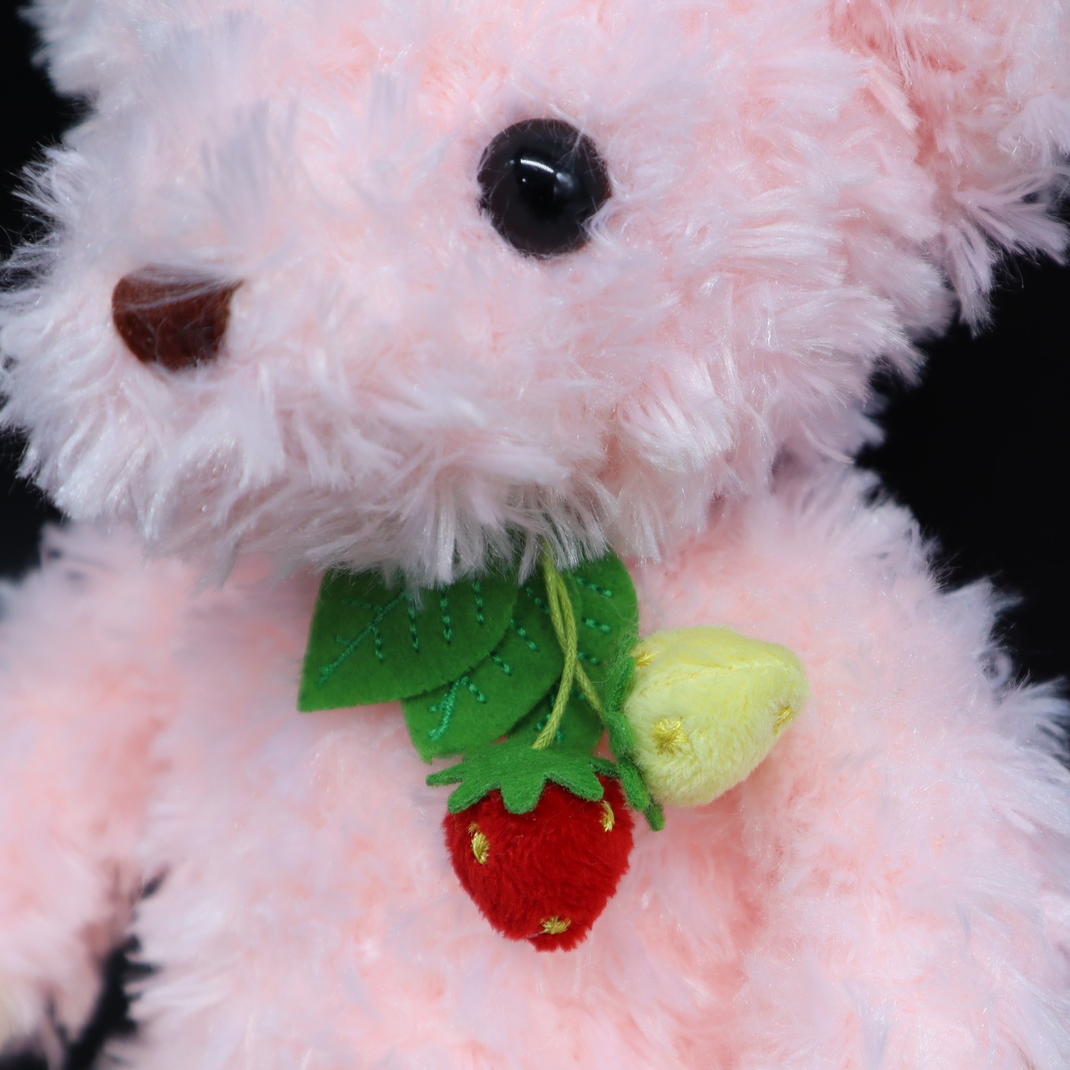 ワイルドストロベリーベア ピンク Sサイズ | テディベア通販お探しなら