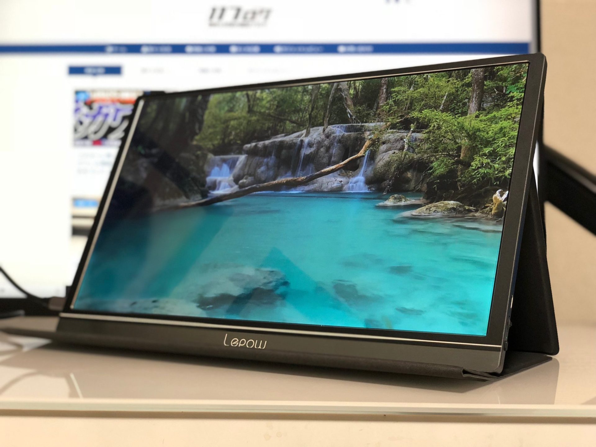 PR】？？？「どこでもデュアルモニタ～～（ダミ声）」Lepow社「Z1