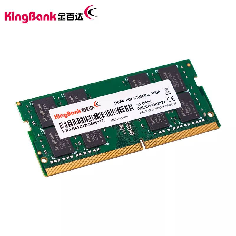 KINGBANK DDR4 SODIMM - 2400/2666/3200MHz - 金百达KINGBANK