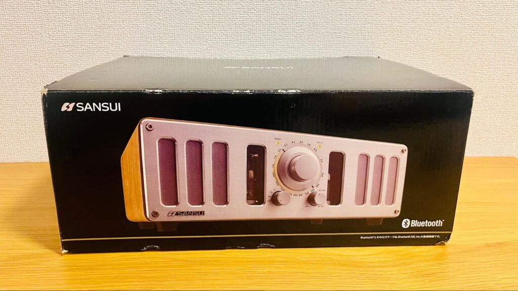 SANSUIの真空管アンプ内蔵のブルートゥーススピーカー！？オーディオ