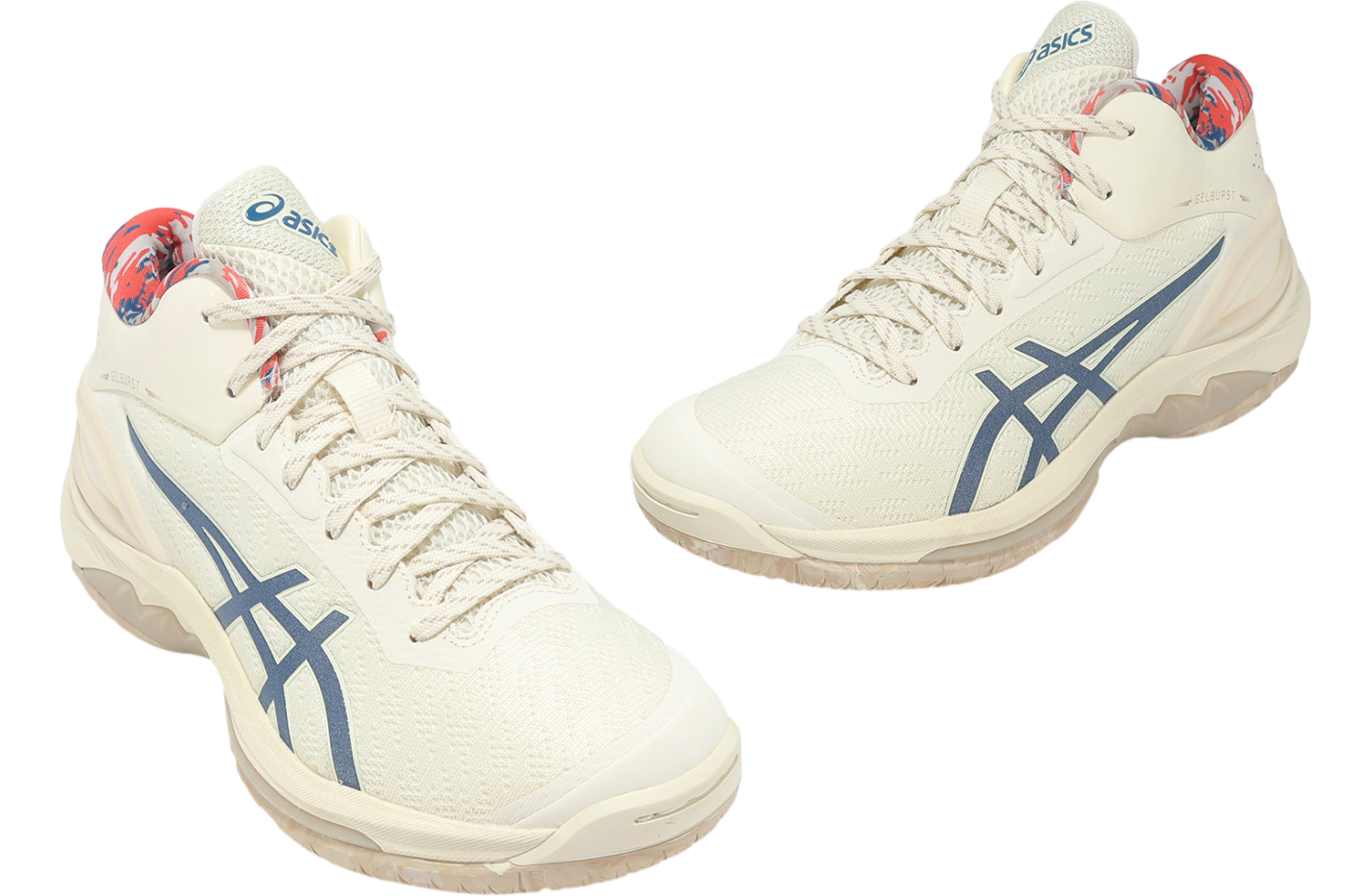 Asics GELBURST 28 Ivory / Deep Sea Teal - Aug 2025 - 1063A099751