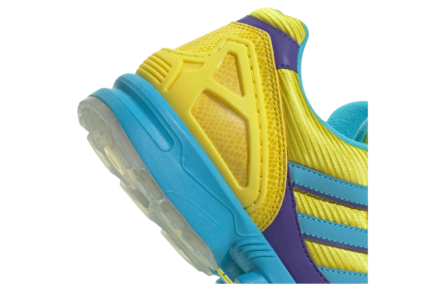 Atmos x Adidas ZX 8000 G-SNK Yellow / Teal - Jun 2025 - JQ2580