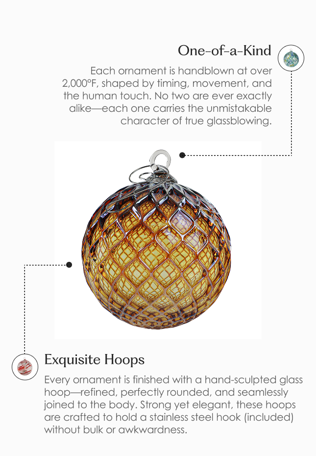 Holiday Traditions | Candy Cane | Cranberry Flurry | Set of 6