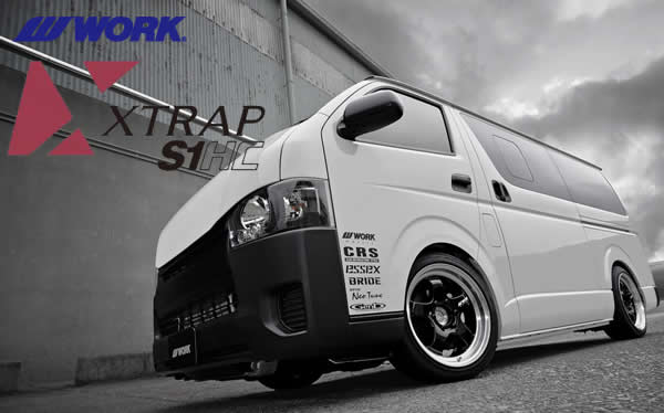 ハイエース用 ワーク エクストラップ(S1HC) 18インチホイール＆タイヤ