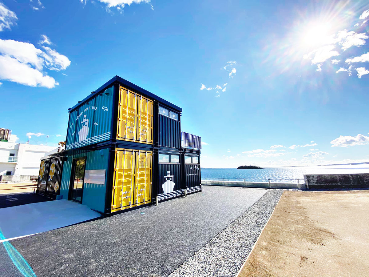 遊覧船乗り場 - 浜名湖遊覧船みっかび瀬戸港 | コンテナハウスの施工