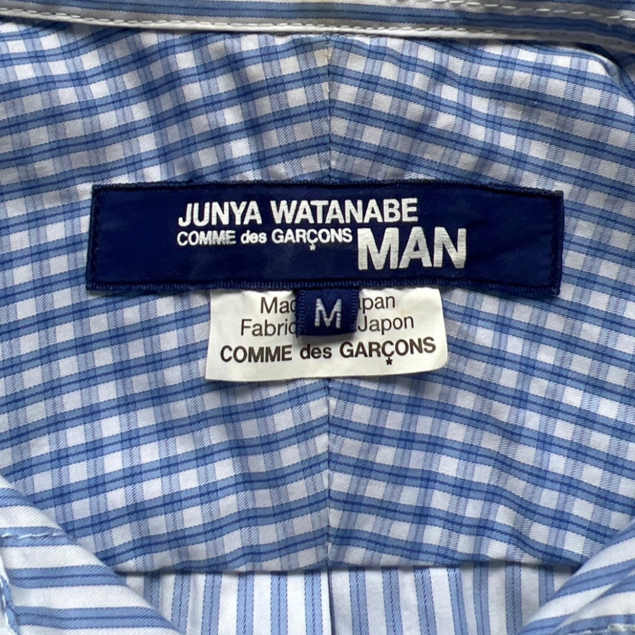 JUNYA WATANABE CDG ALPHABET SHIRT [M] – 2K DEPT.