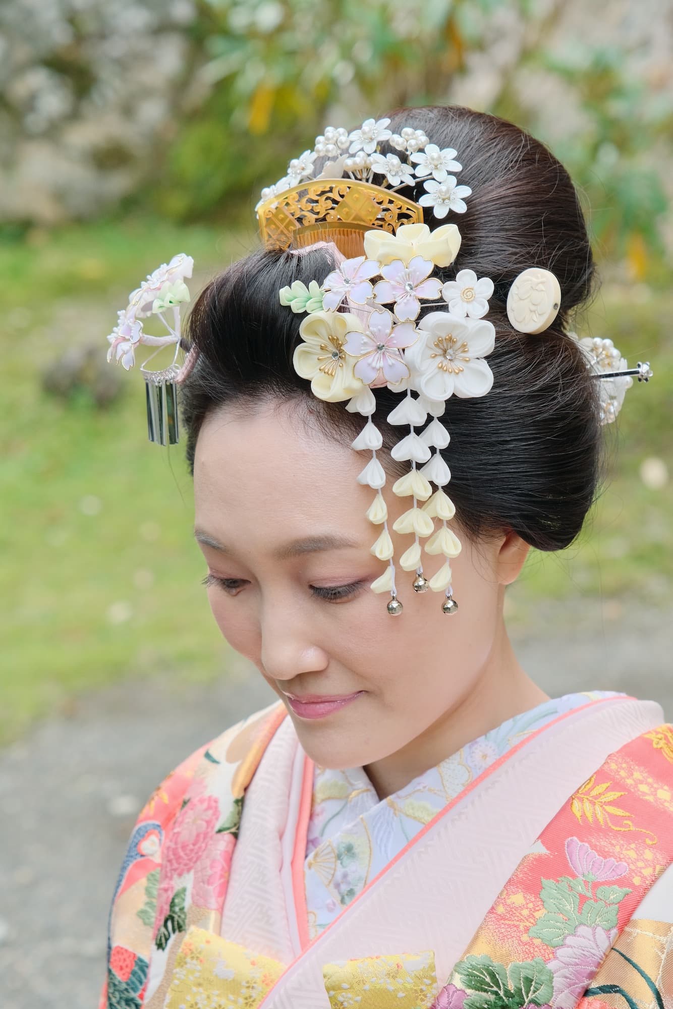 地毛で日本髪｜結婚式・前撮り・和装フォトウェディングならキキフォト