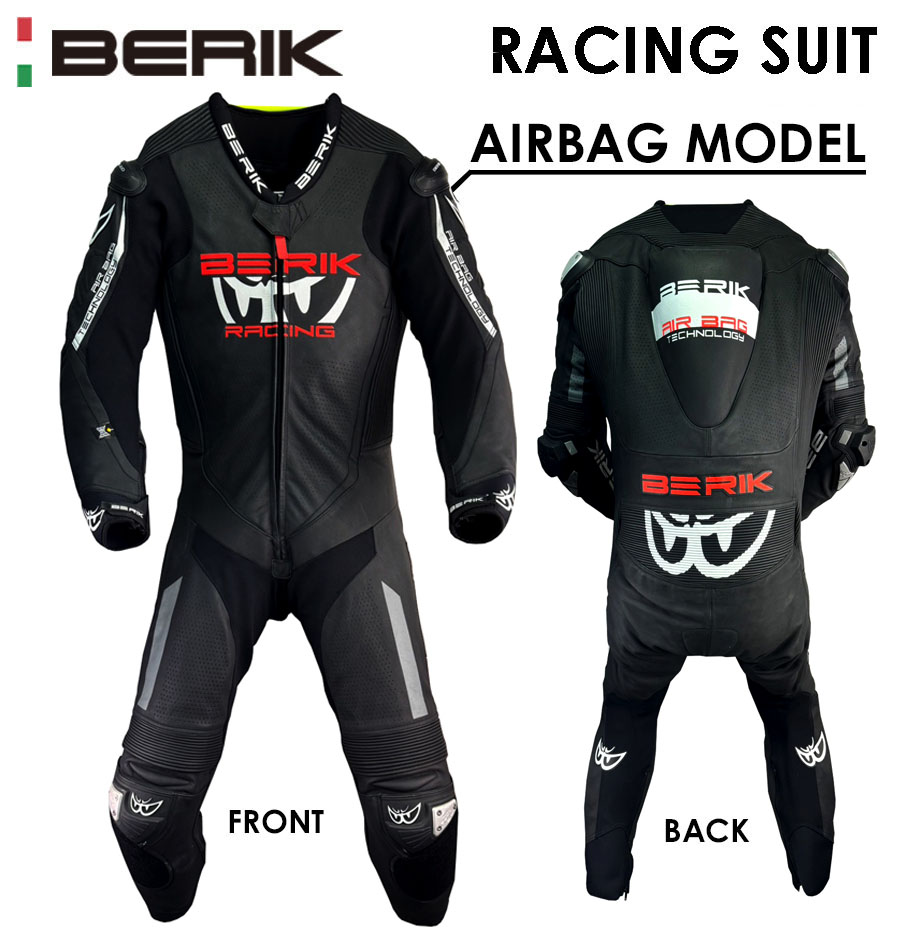 BERIKから内蔵エアバッグ対応レーシングスーツ「BERIK AIR BAG RACING