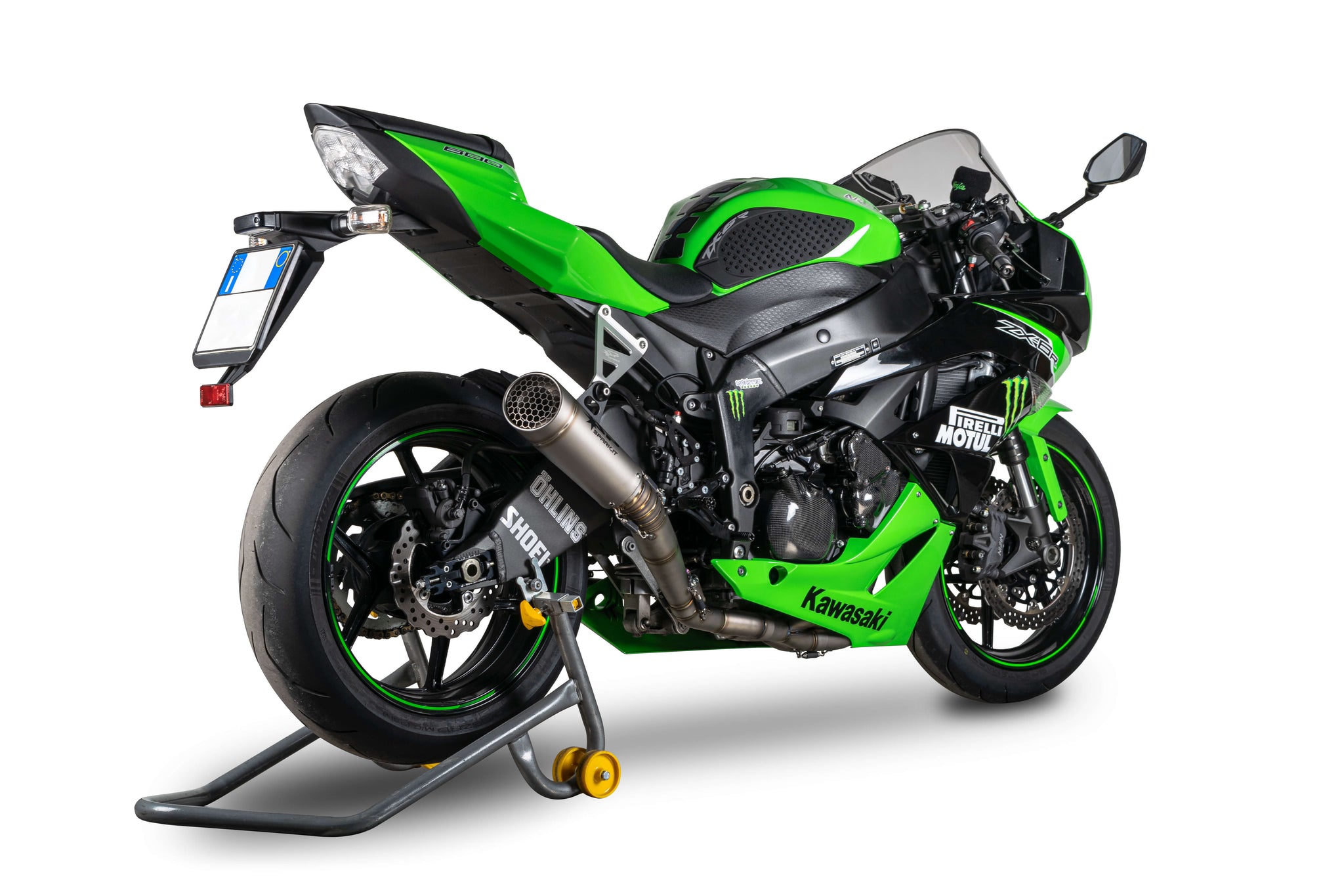 SPARK Kawasaki ZX-6R Full Titanium Exhaust System (racing