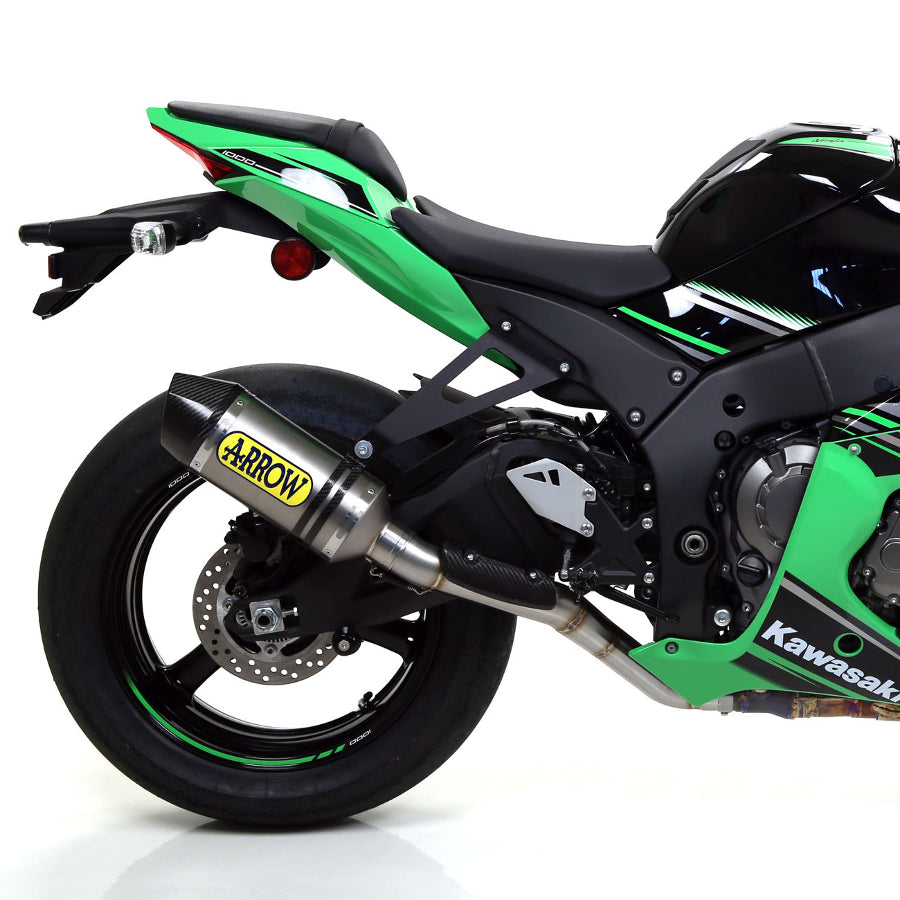ARROW Kawasaki ZX10R (2016+) Titanium Slip-on Exhaust – 2Wheels Hero