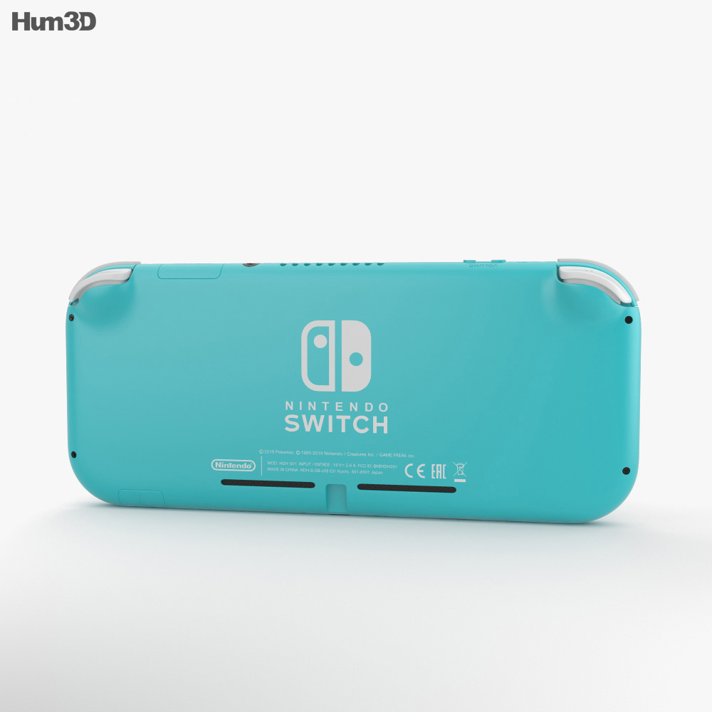ニンテンドースイッチ ライト ターコイズ 3Dモデル - ダウンロード