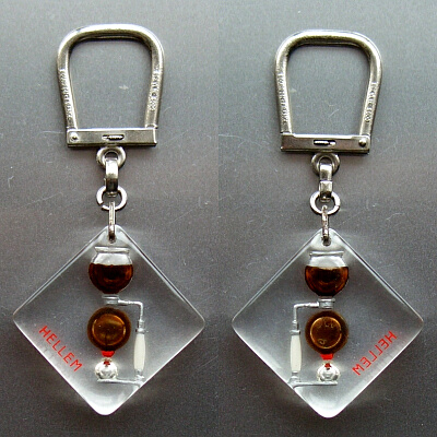 ブルボンキーホルダー CAFETIERE HELLEM