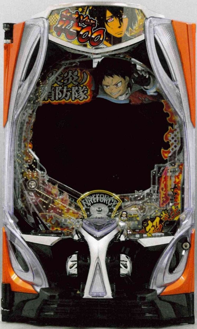 家庭用可 eF炎炎ノ消防隊2 紅丸ver. 実機 外付け配線・鍵・トランス付