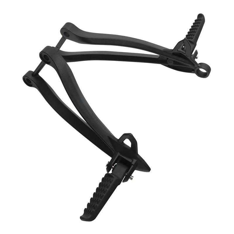 TCMT Rear Passenger Foot Pegs Bracket Silver Fit For Kawasaki