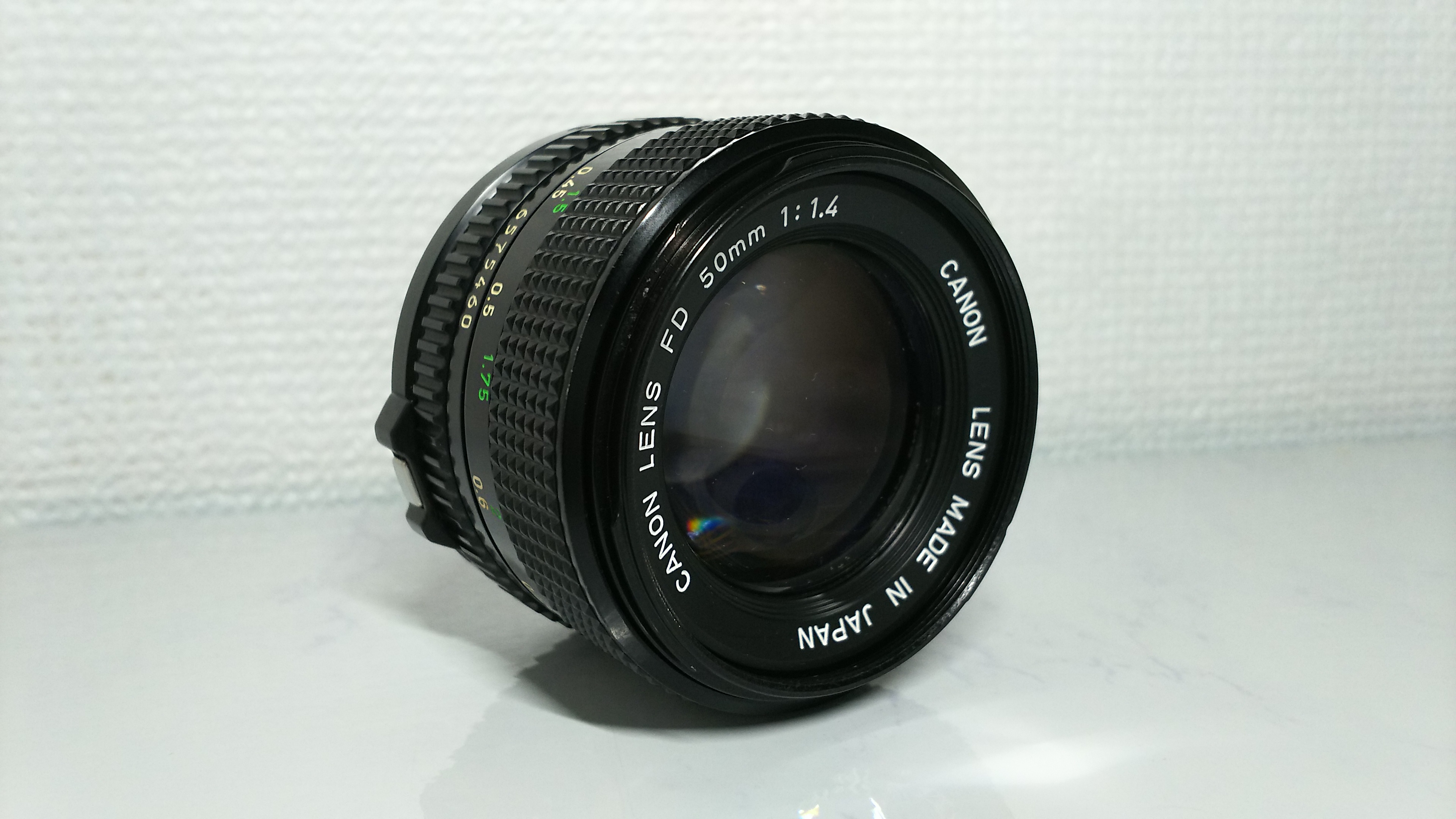 Canon New FD 50mm F/1.4 disassembly procedure introduction