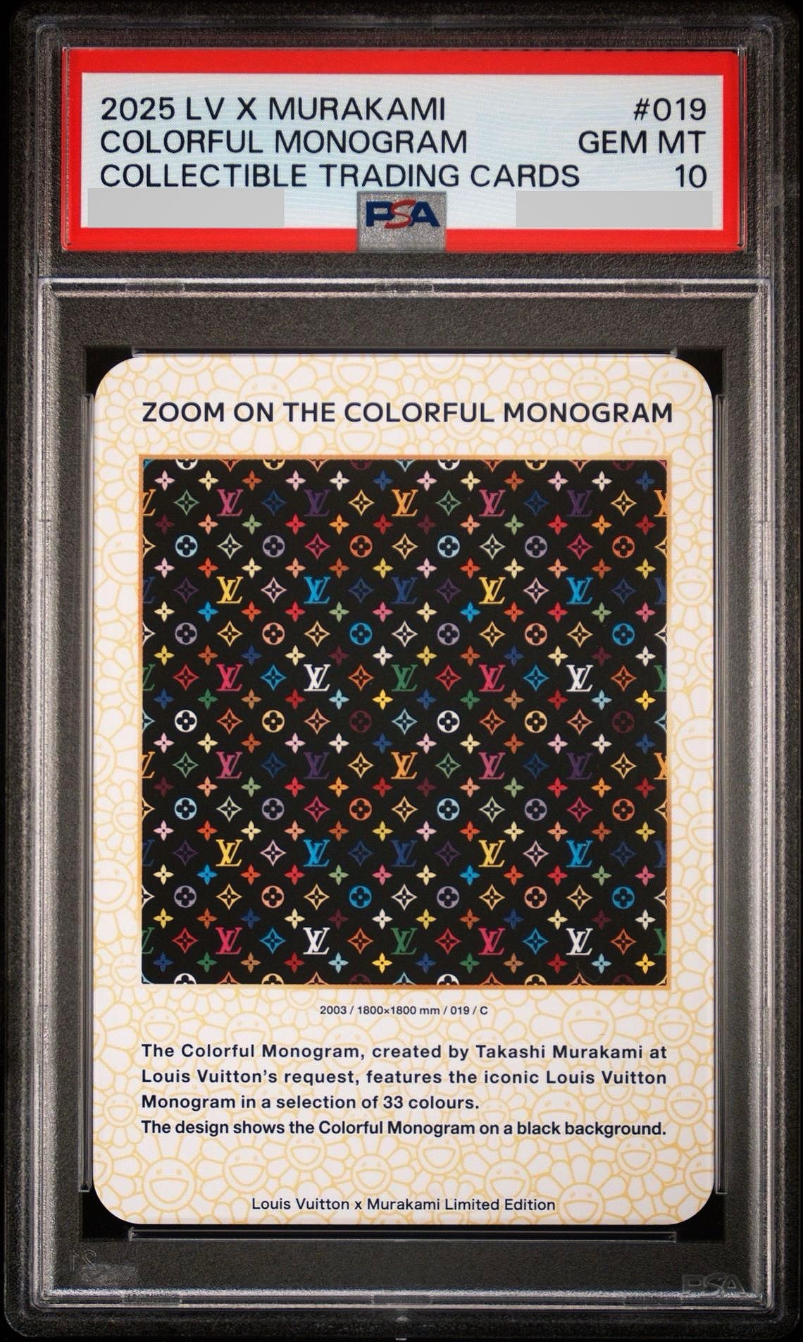 PSA10】ZOOM ON THE COLORFUL MONOGRAM 016 Buy Louis Vuitton x