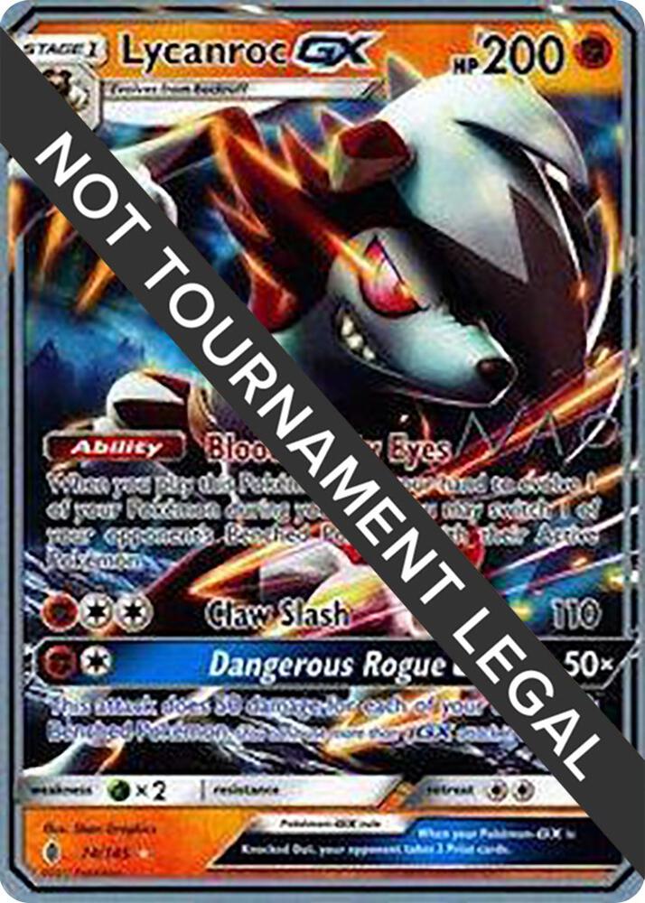 Lycanroc GX - 2018 (Naohito Inoue) - World Championship Decks