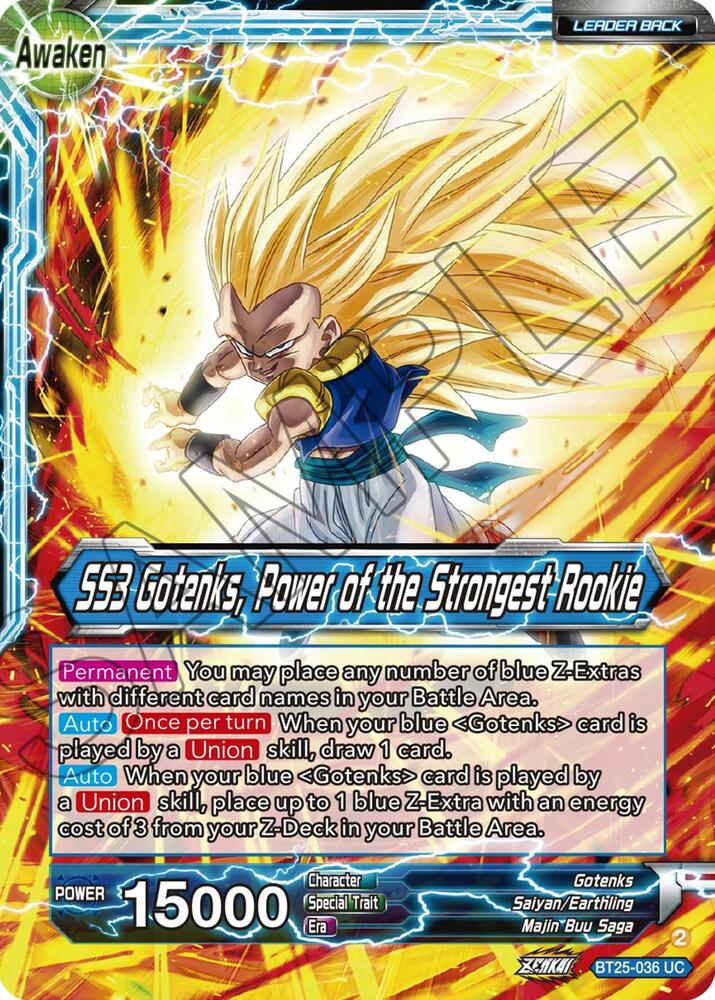 Gotenks // SS3 Gotenks, Power of the Strongest Rookie - Legend of