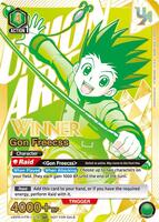 Gon Freecss (078) (Winner) - Union Arena Promotion Cards - Union