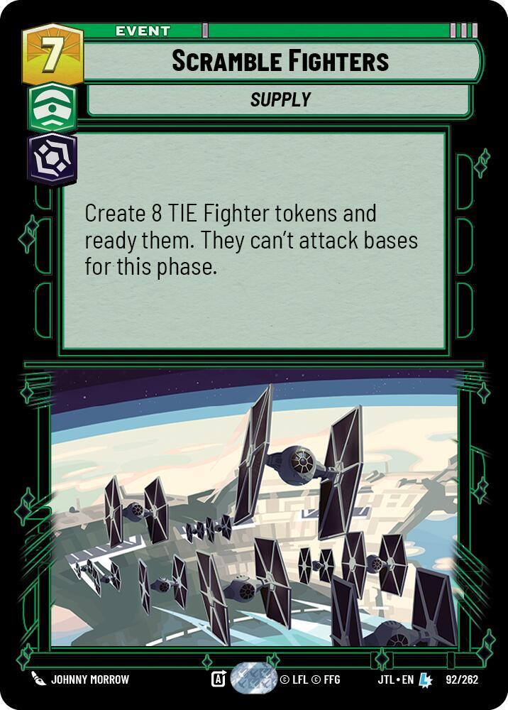 Scramble Fighters - Jump to Lightspeed - Star Wars: Unlimited