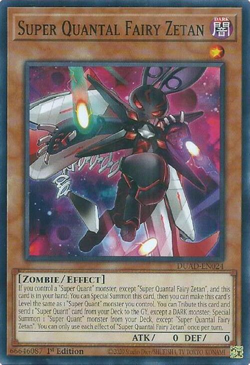Super Quantal Fairy Zetan - Duelist's Advance - YuGiOh - TCGplayer.com