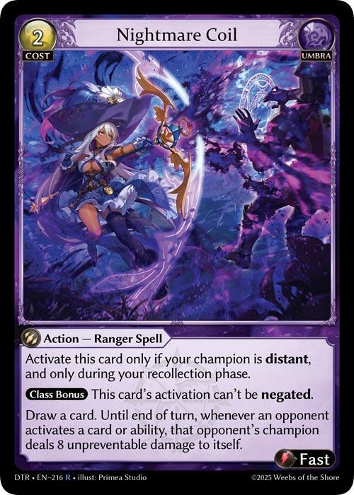 Nightmare Coil - Distorted Reflections - Grand Archive TCG