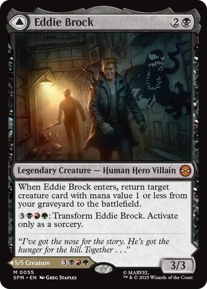 Eddie Brock - Marvel's Spider-Man - Magic: The Gathering